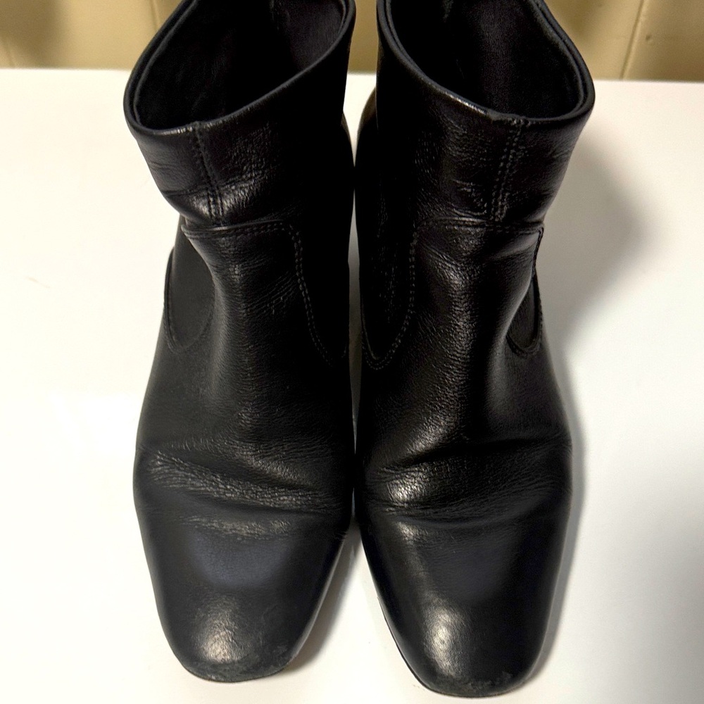 Rachel Comey Black Leather Ankle Boots
